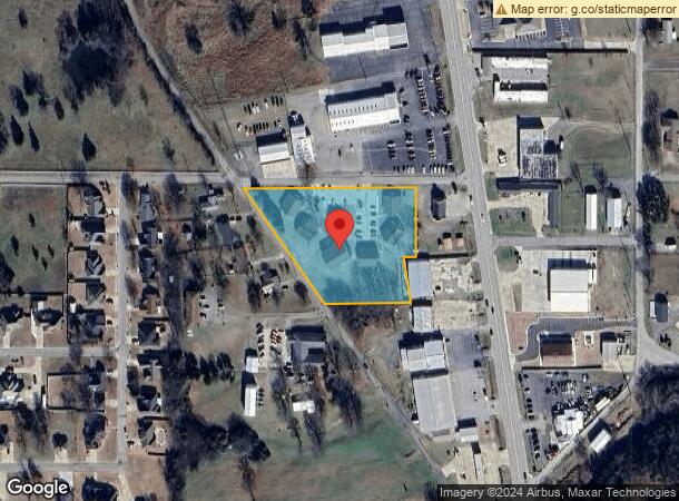  201 W Michelle Ln, Poteau, OK Parcel Map