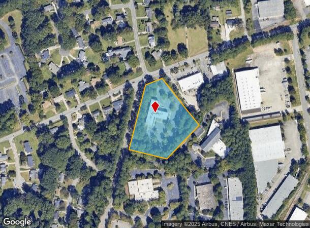  3610 Bush St, Raleigh, NC Parcel Map