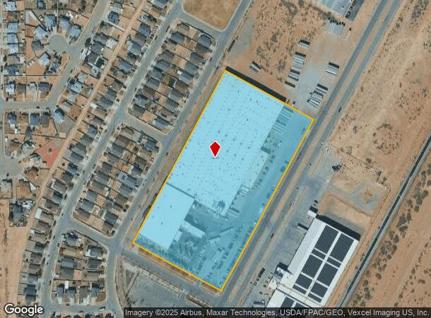  10515 Railroad Dr, El Paso, TX Parcel Map