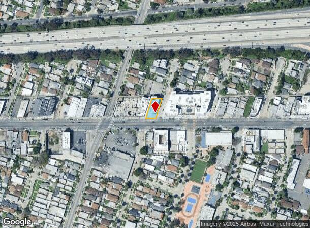  5201 W Adams Blvd, Los Angeles, CA Parcel Map