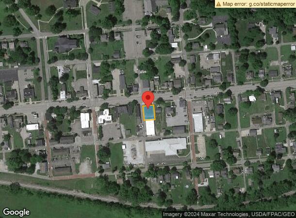  27 E Main St, New Concord, OH Parcel Map