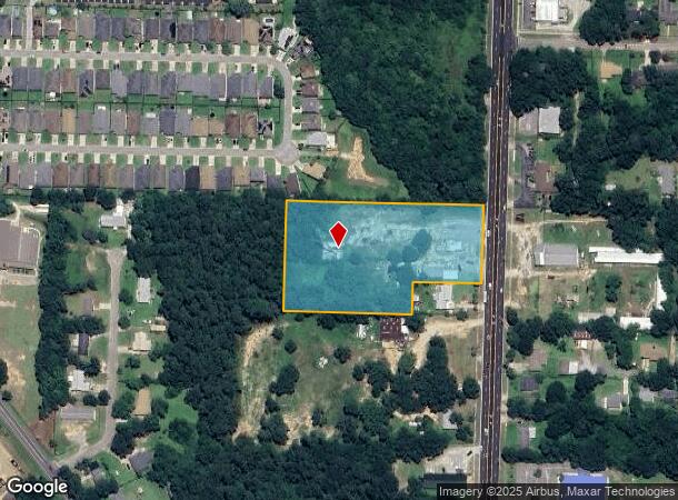  6853 Pine Forest Rd, Pensacola, FL Parcel Map