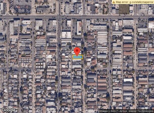  1119 Saint Louis Ave, Long Beach, CA Parcel Map