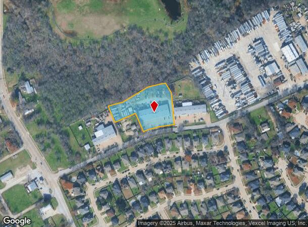 2203 Webb Lynn Rd, Arlington, TX Parcel Map