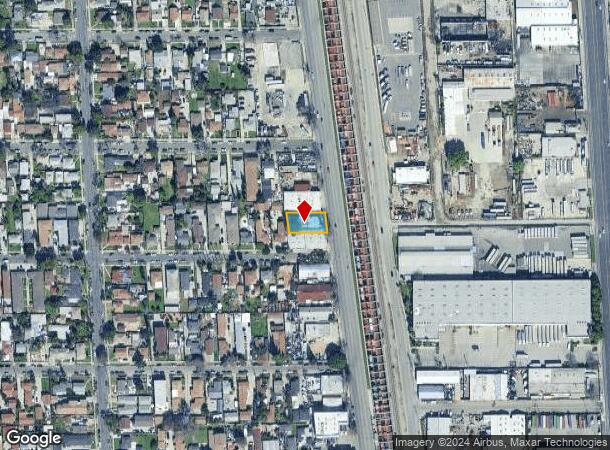  1215 S Alameda St, Compton, CA Parcel Map