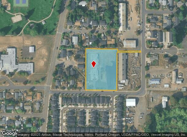 1088 S Flax Plant Rd, Cornelius, OR Parcel Map