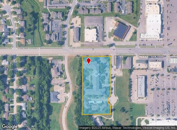 2901 Sw Armstrong Ave, Topeka, KS Parcel Map