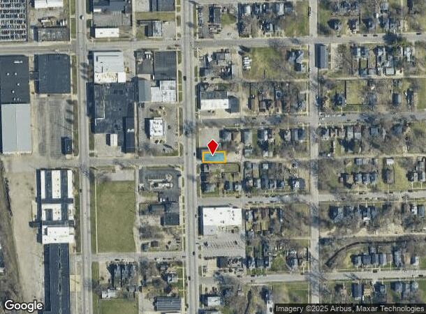  2010 S Michigan St, South Bend, IN Parcel Map