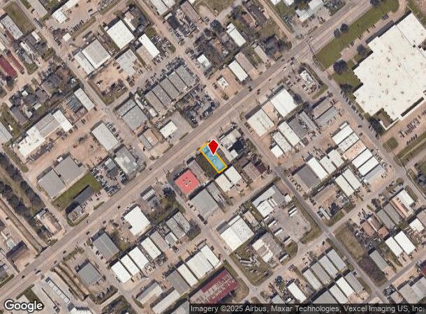  1308 College Ave, South Houston, TX Parcel Map