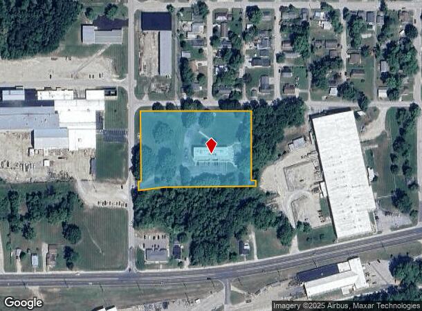  2222 8Th St, Bedford, IN Parcel Map