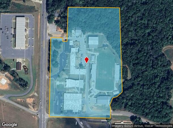  7364 Highway 19 S, Zebulon, GA Parcel Map