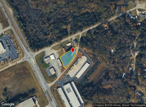  127 La Von Ln, Easley, SC Parcel Map