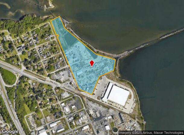  3599 W Progress Ave, Portsmouth, VA Parcel Map
