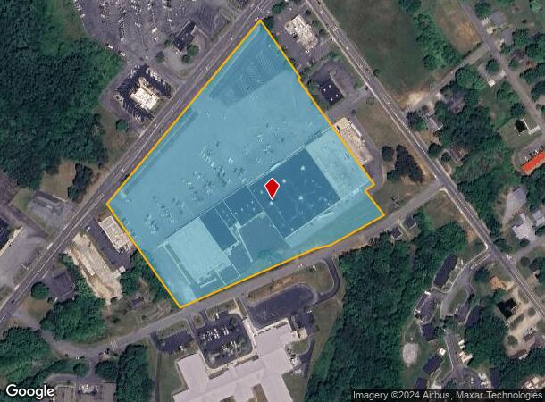  288 N Talbert Blvd, Lexington, NC Parcel Map