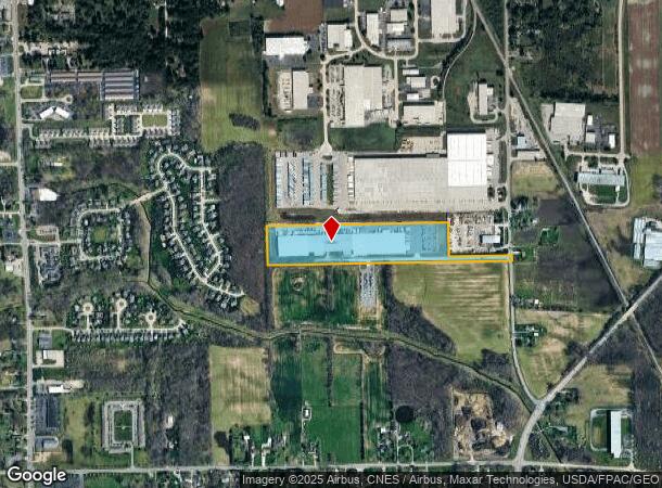  200 Enterprise Dr, Temperance, MI Parcel Map