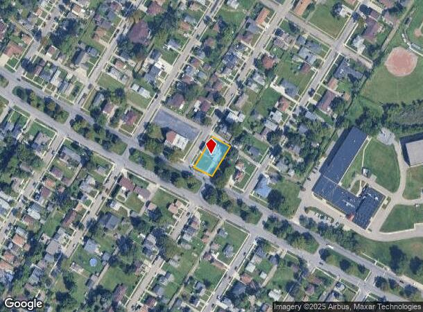 27113 W Outer Dr, Ecorse, MI Parcel Map