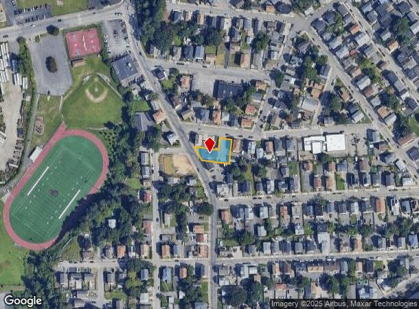  695 Lonsdale Ave, Central Falls, RI Parcel Map