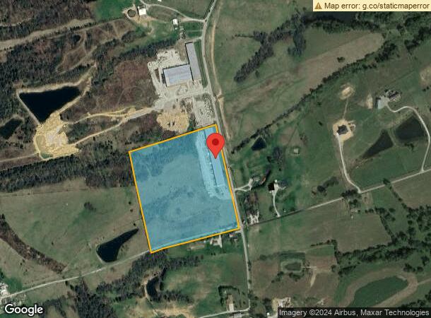  2125 Lake Jericho Rd, Smithfield, KY Parcel Map