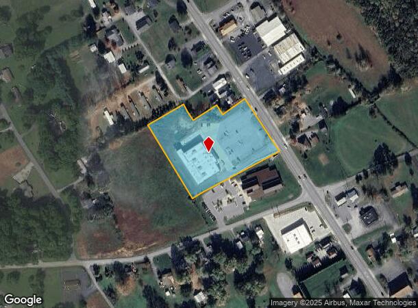  581 N Main St, Jamestown, KY Parcel Map