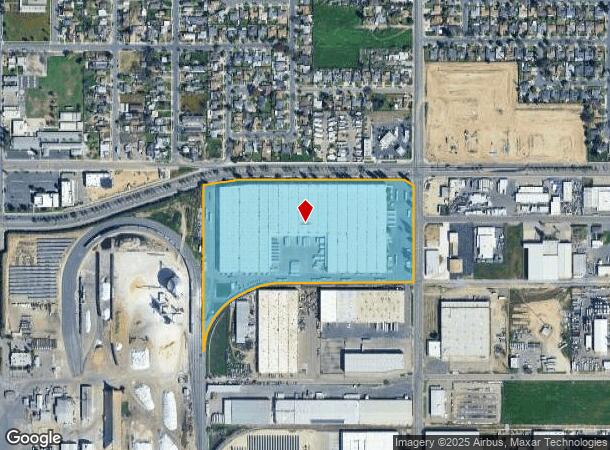 2676 S Maple Ave, Fresno, CA Parcel Map