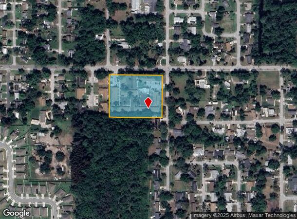 1301 Jackson St, Cocoa, FL Parcel Map