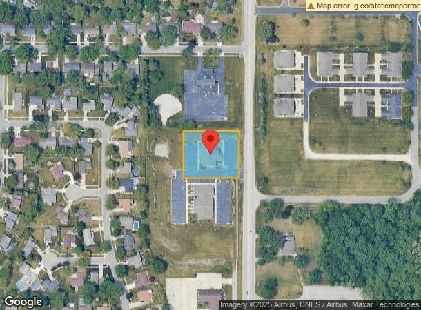  1121 S Indiana Ave, Crown Point, IN Parcel Map