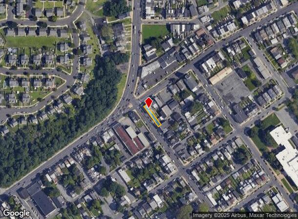 302 E Hamilton St, Allentown, PA Parcel Map