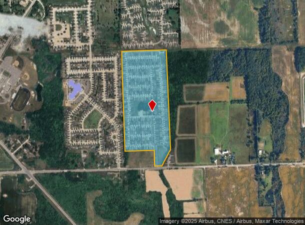 33099 Willow, New Haven, MI Parcel Map