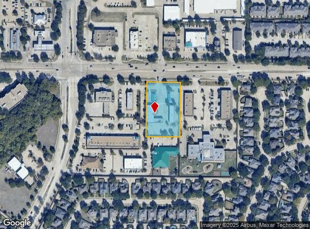 1209 W Mcdermott Dr, Allen, TX Parcel Map