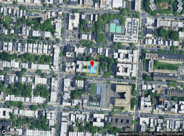 1417 Prospect Pl, Brooklyn, NY Parcel Map