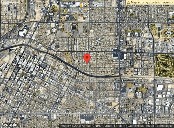  1401 Searles Ave, Las Vegas, NV Parcel Map