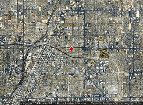  3441 E Owens Ave, Las Vegas, NV Parcel Map