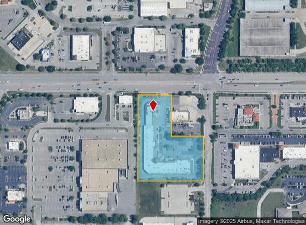  6717 W 119Th St, Leawood, KS Parcel Map