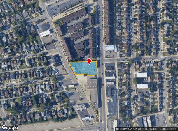 4181 Schaefer Rd, Dearborn, MI Parcel Map