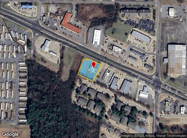 1515 Dave Ward Dr, Conway, AR Parcel Map