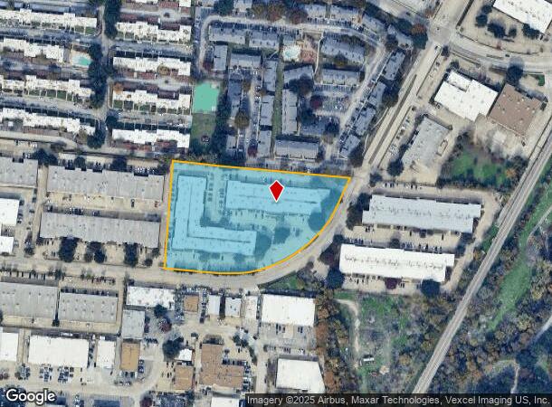  1200 S Sherman St, Richardson, TX Parcel Map