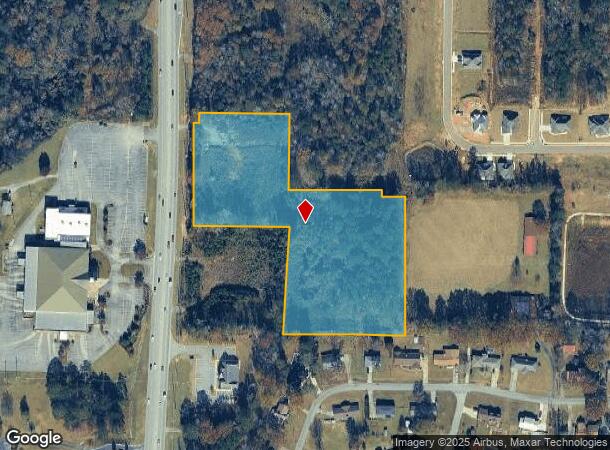  505 Golden Springs Rd, Anniston, AL Parcel Map