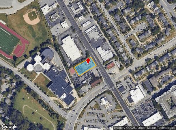 900 York Rd, Towson, MD Parcel Map