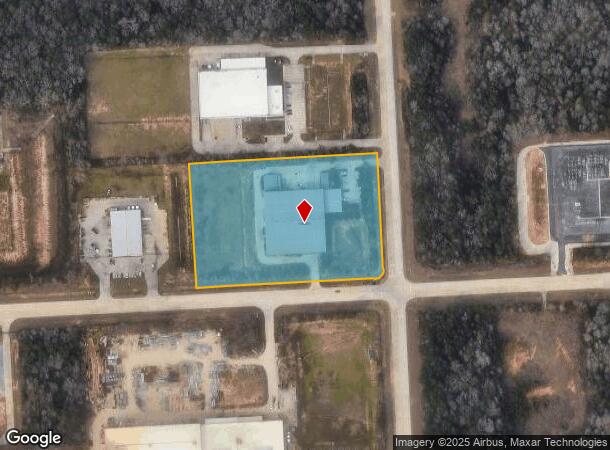 3601 Pollok Dr, Conroe, TX Parcel Map