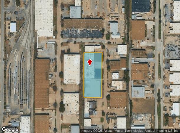  627 112Th St, Arlington, TX Parcel Map