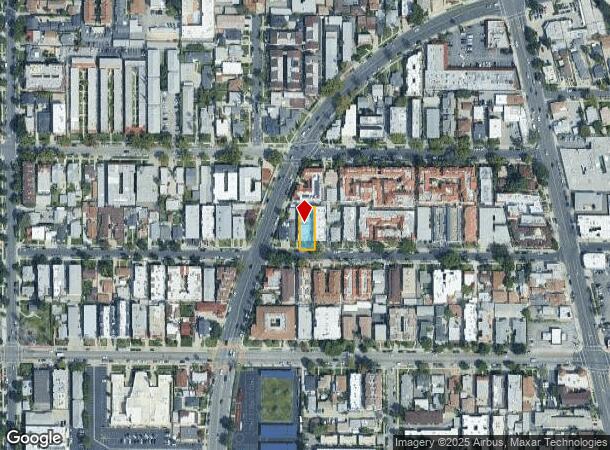 1221 Stanley Ave, Glendale, CA Parcel Map