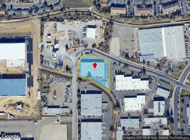  660 Compton St, Broomfield, CO Parcel Map