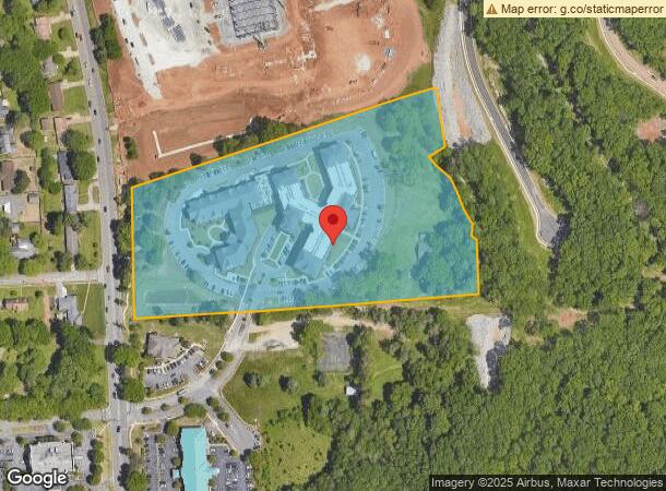  3607 Whitesburg Dr Se, Huntsville, AL Parcel Map