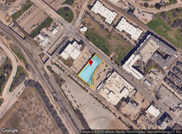  1111 Botham Jean Blvd, Dallas, TX Parcel Map