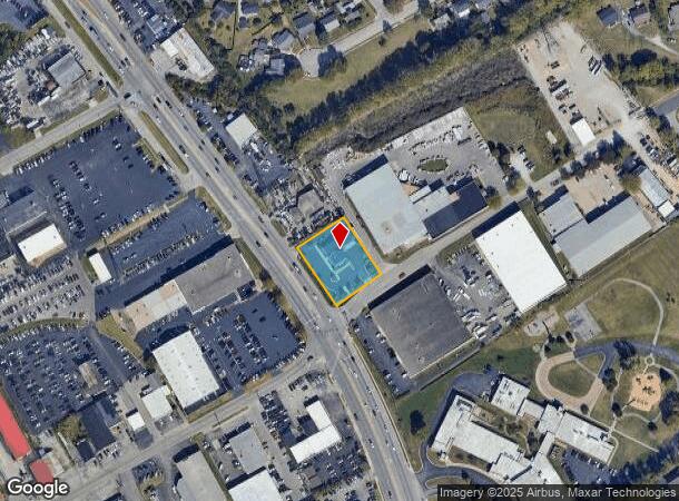 649 E New Circle Rd, Lexington, KY Parcel Map