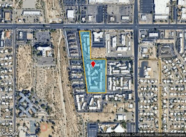  7730 E Broadway Blvd, Tucson, AZ Parcel Map