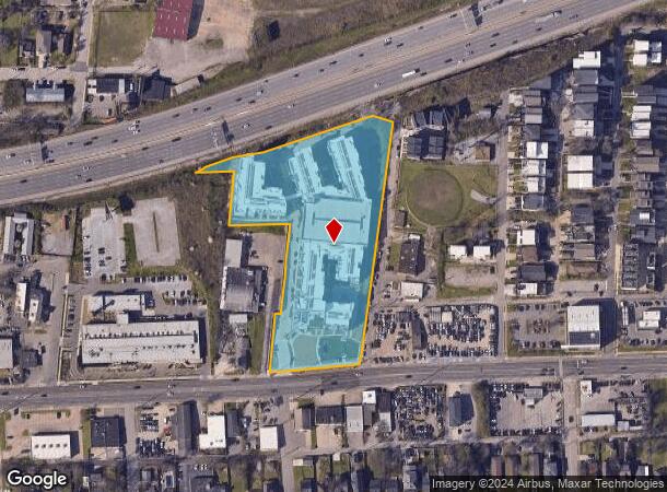  3800 Charlotte Ave, Nashville, TN Parcel Map