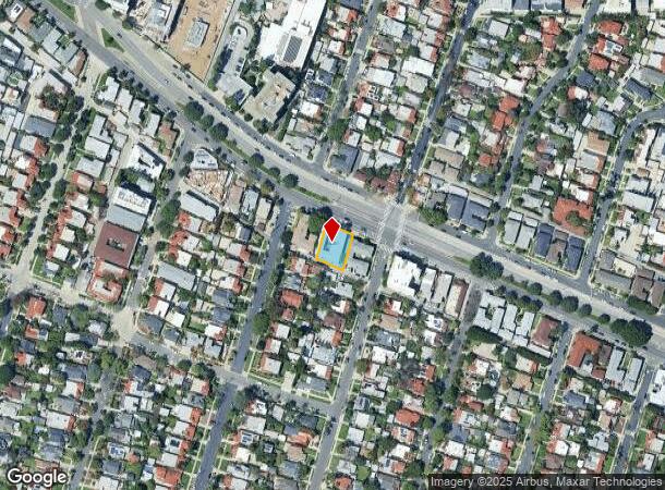  5810 San Vicente Blvd, Los Angeles, CA Parcel Map