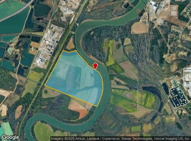 1614 Levee Rd, Augusta, GA Parcel Map