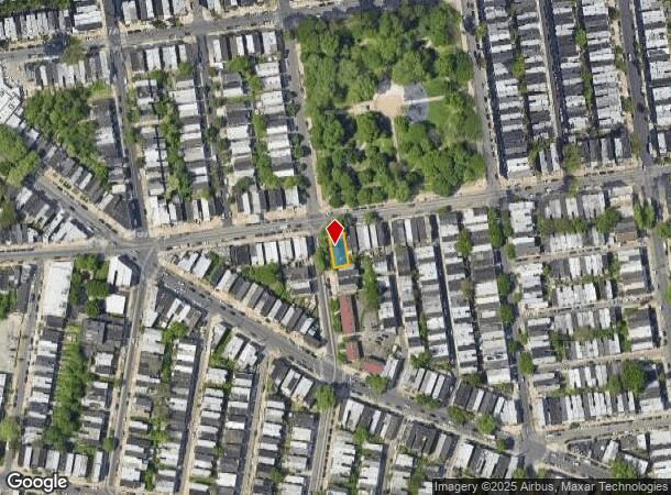  5840 W Girard Ave, Philadelphia, PA Parcel Map